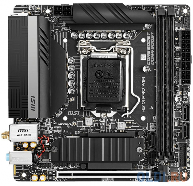 

Материнская плата MSI H510I PRO WIFI