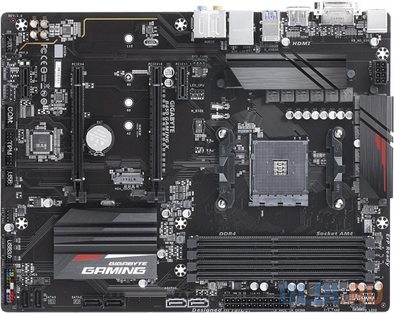 

Материнская плата AMD B450 SAM4 ATX B450 GAMING X 1.1 GIGABYTE
