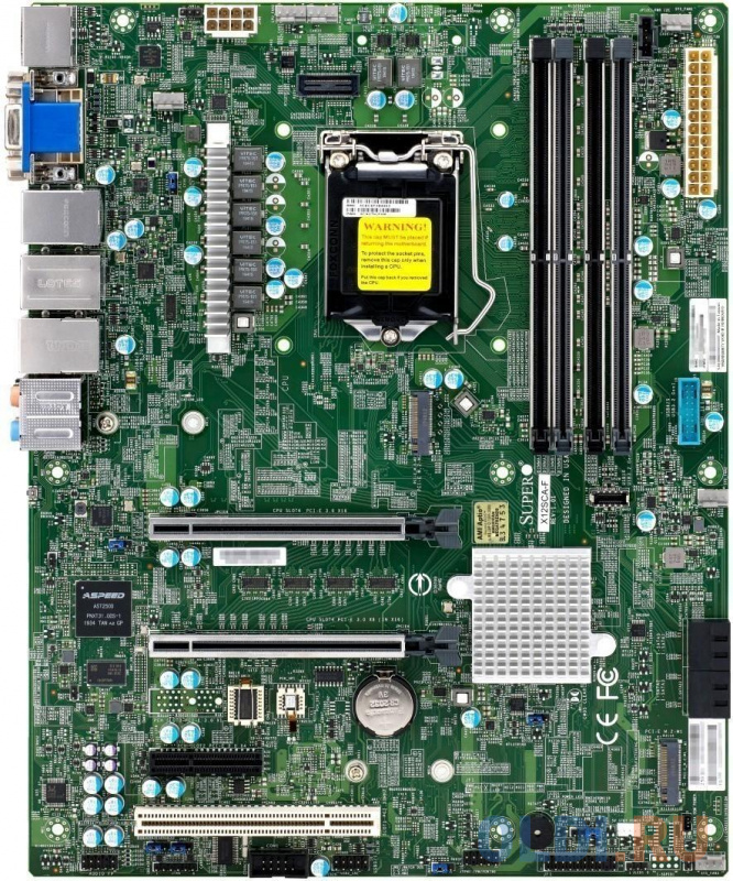 

Материнская плата Supermicro MBD-X12SCA-F-O Socket 1200 W480 4xDDR4 2xPCI-E 16x 1xPCI-E 4x 4 ATX Retail