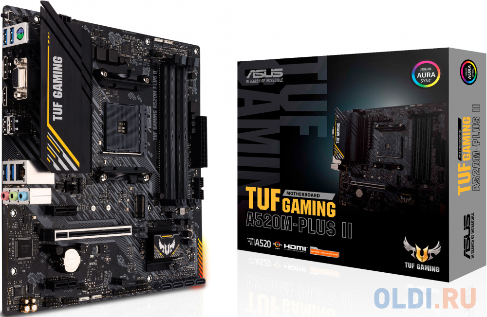 Материнская плата ASUS TUF GAMING A520M-PLUS II фото