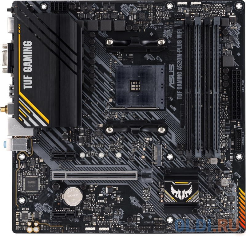 Материнская плата ASUS TUF GAMING A520M-PLUS WIFI фото