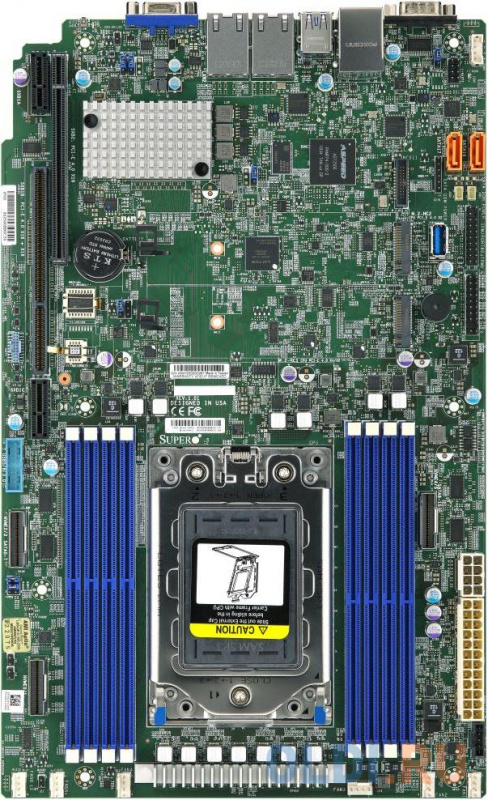 

Плата материнская SuperMicro MB Single AMD EPYC™ 7002 Series/2TB Registered/1 PCI-E 4.0 x32L/1 PCI-E 4.0 x16R/16 SATA3/2 NVMe SlimSAS,4 NVMe or 16 SATA3,2 M.2/LAN/Up to 7 USB 3.0
