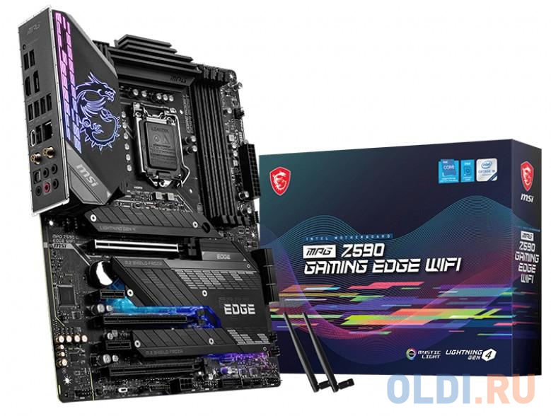 Материнская плата MSI MPG Z590 GAMING EDGE WIFI фото