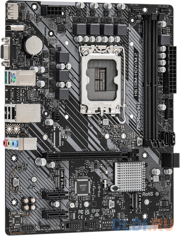 Материнская плата ASRock H610M-HDV/M.2 фото