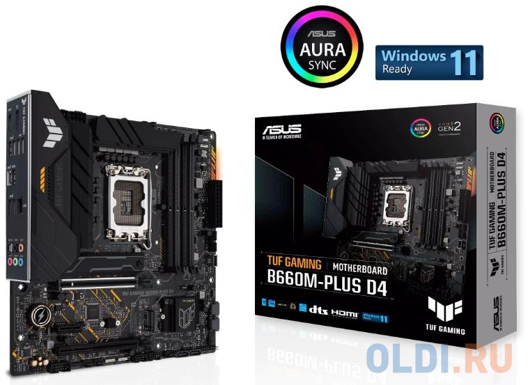 Материнская плата ASUS TUF GAMING B660M-PLUS D4 90MB1940-M0EAY0 фото