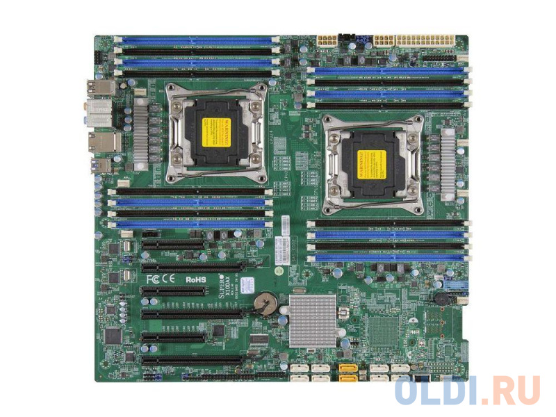 

Материнская плата Supermicro MBD-X10DAI-O 2xLGA2011 C612 16xDDR3 3xPCI-E 16x 2xPCI-E 8x 1xPCI-E 4x 10xSATA3 2xGLAN E-ATX