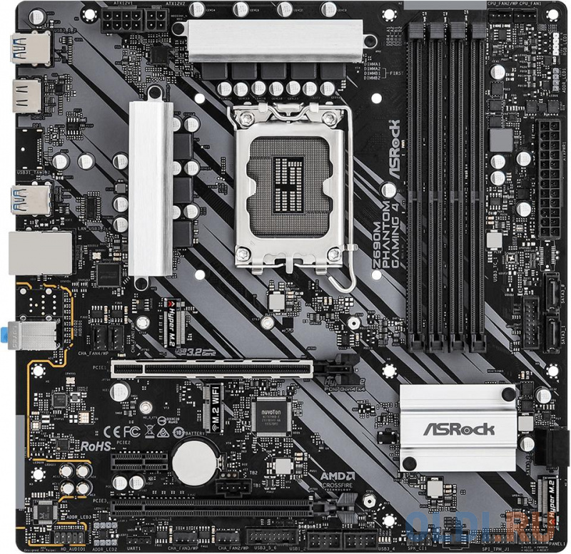 

Материнская плата ASRock Z690M PHANTOM GAMING 4