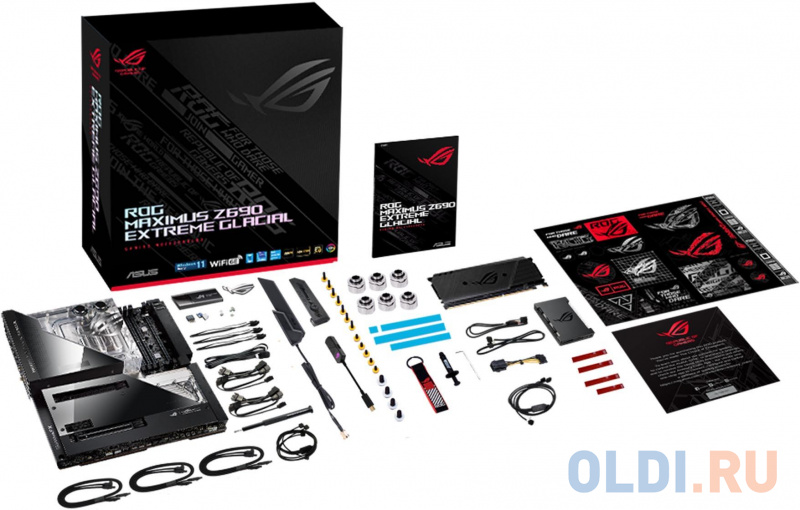 Материнская плата ASUS ROG MAXIMUS Z690 EXTREME GLACIAL фото