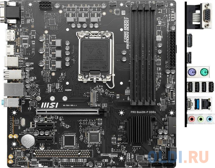 

Материнская плата MSI PRO B660M-P DDR4