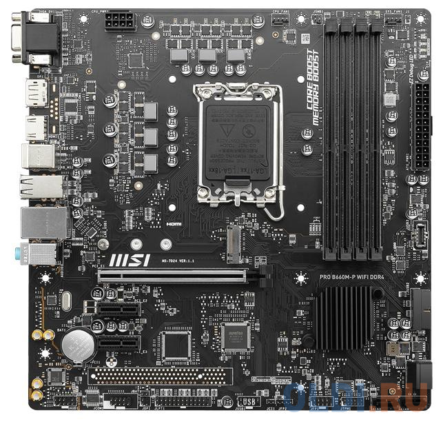 

Материнская плата MSI PRO B660M-P WIFI DDR4