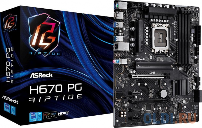 Материнская плата ASRock H670 PG Riptide фото