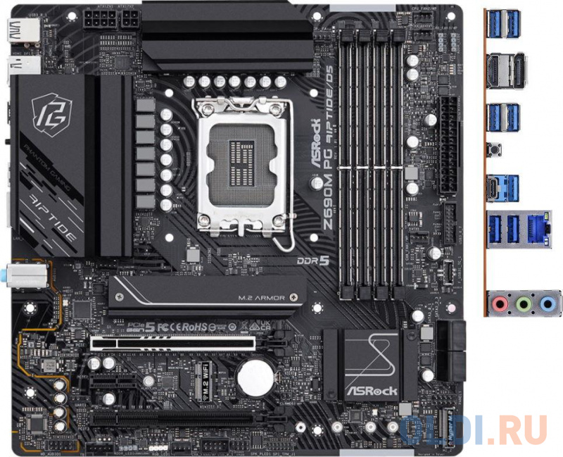 

Материнская плата ASRock Z690M PG RIPTIDE/D5