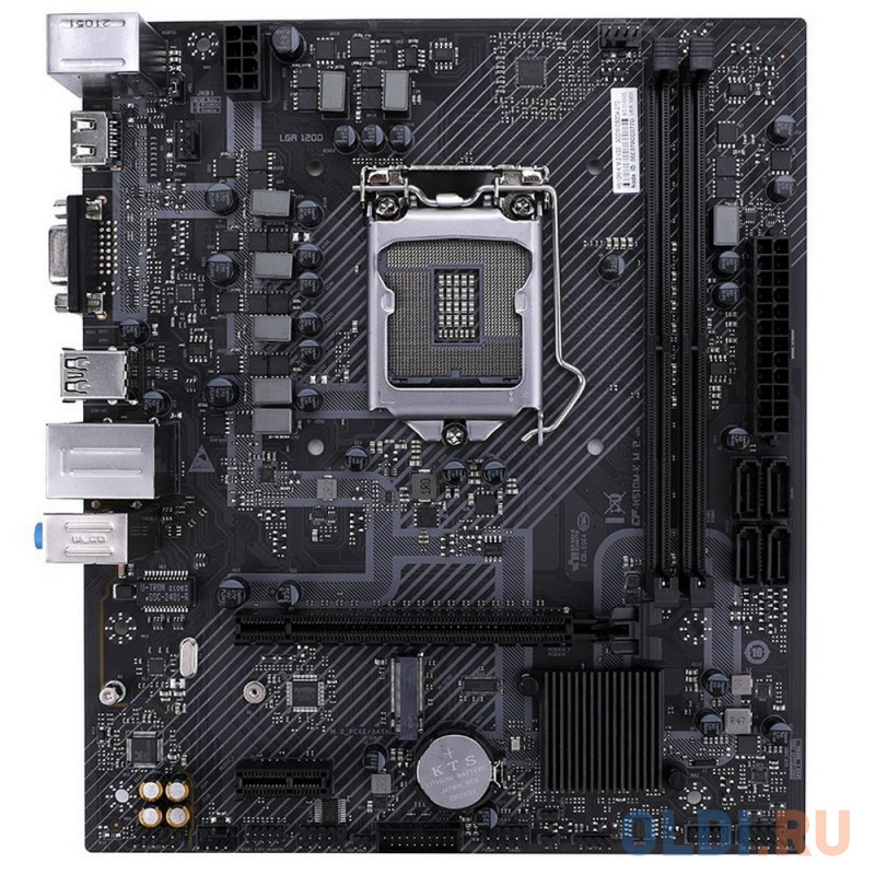 

H510M-K M.2 V20, Socket 1200, Intel®H510, 2xDDR4-3200, D-SUB+HDMI, 1xPCI-Ex16, 1xPCI-Ex1, 4xSATA3, 1xM.2, 6 Ch Audio, GLan, (4+2)xUSB2.0, (2+2)xUSB3.2