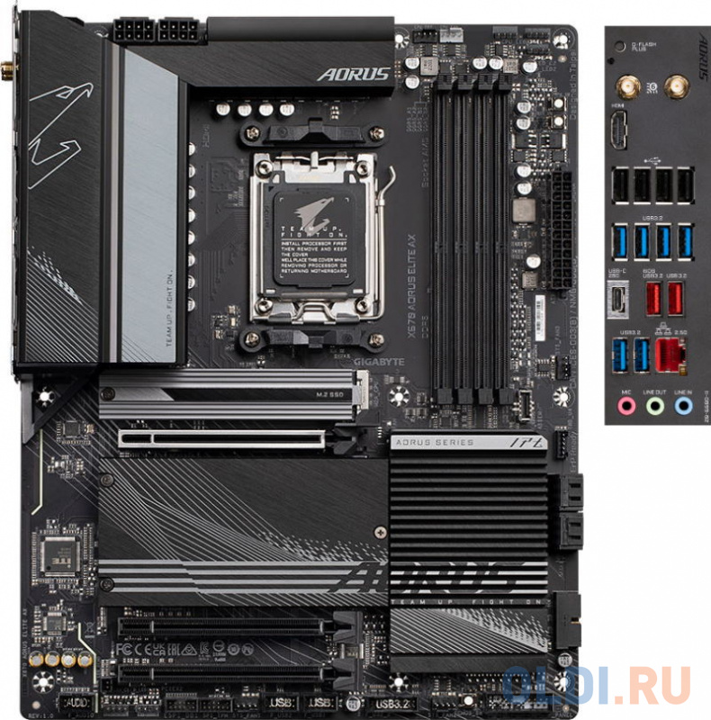 Материнская плата GigaByte X670 AORUS ELITE AX фото
