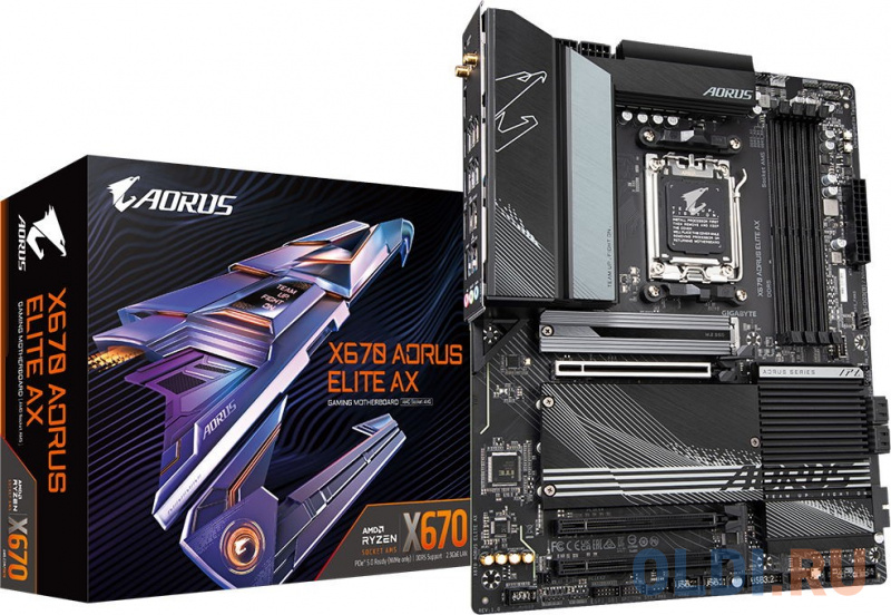 Материнская плата GigaByte X670 AORUS ELITE AX фото