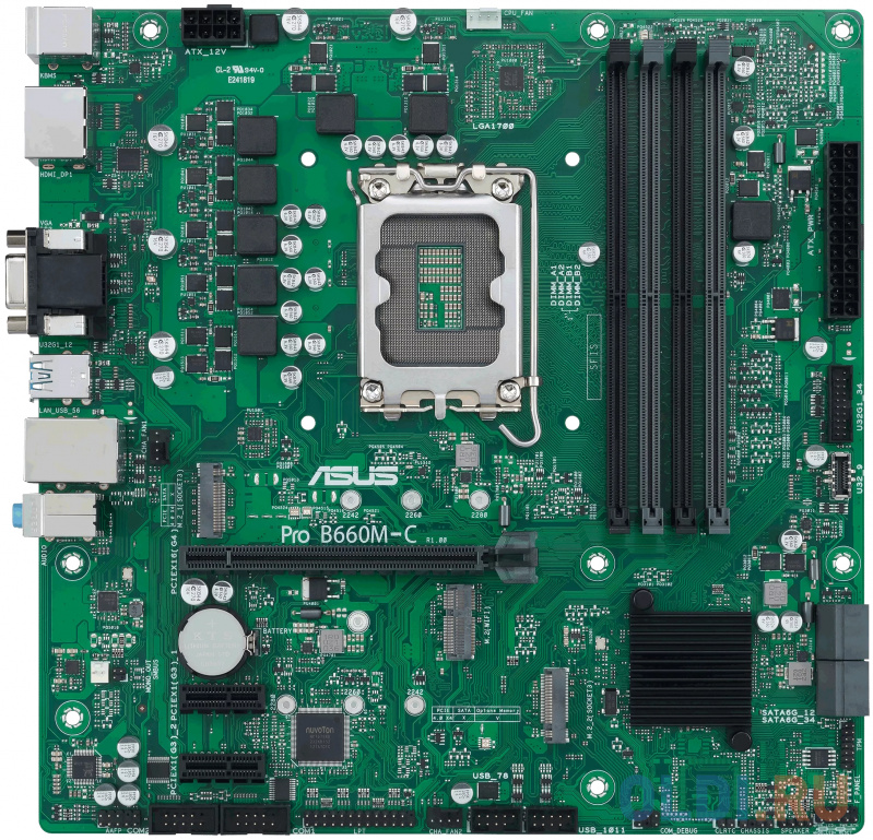 

Материнская плата ASUS PRO B660M-C-CSM