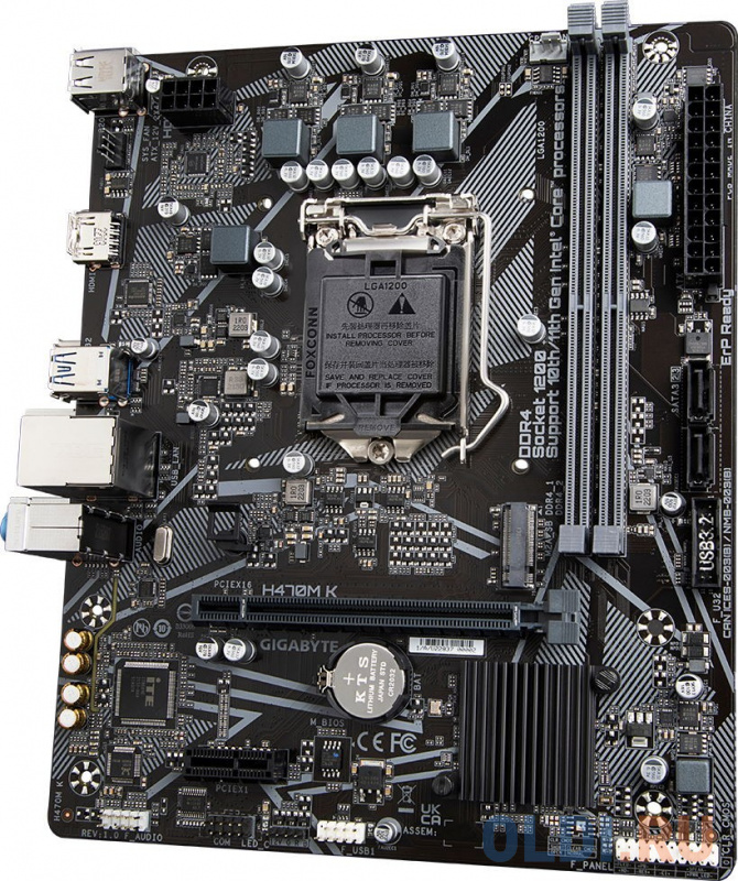 Материнская плата GigaByte H470M K фото