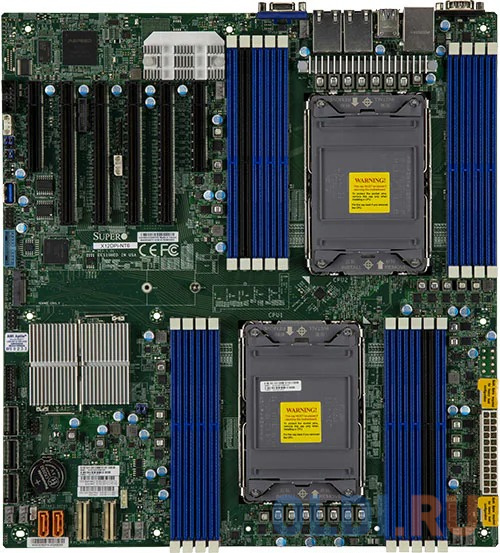 Материнская плата MBD-X12DPI-NT6-B 3rd Gen Intel® Xeon® Scalable processors Dual Socket LGA-4189 (Socket P+) supported, CPU TDP supports Up to 270W TD