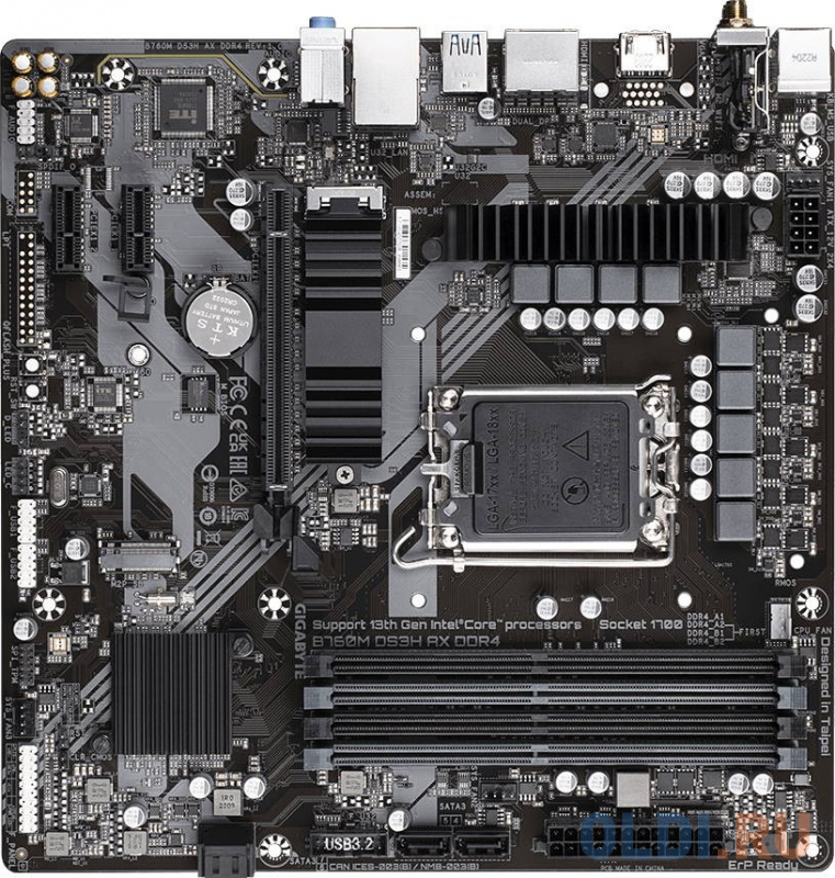 Материнская плата GigaByte B760M DS3H AX DDR4 фото