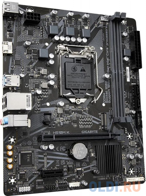 Материнская плата GigaByte H510M K фото