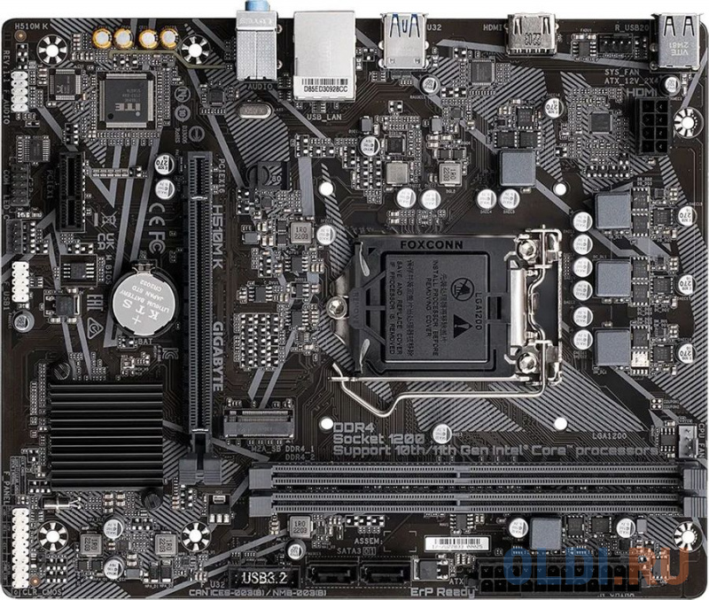 Материнская плата GigaByte H510M K фото
