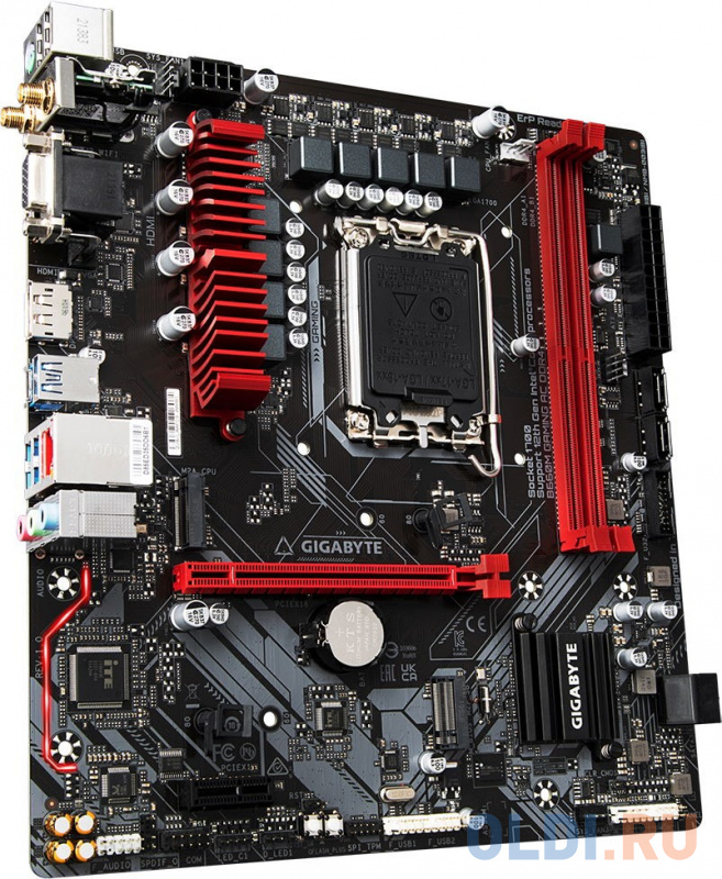 GIGABYTE B660M GAMING AC DDR4, LGA1700, B660, 2*DDR4, D-Sub+HDMI,  4 SATA 6 Гб/с, M2, Audio, Gb LAN, USB 3.2, USB 2.0, Type C, mATX фото