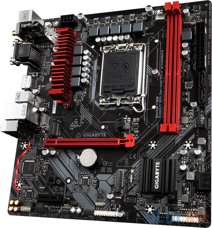 GIGABYTE B660M GAMING AC DDR4, LGA1700, B660, 2*DDR4, D-Sub+HDMI,  4 SATA 6 Гб/с, M2, Audio, Gb LAN, USB 3.2, USB 2.0, Type C, mATX фото