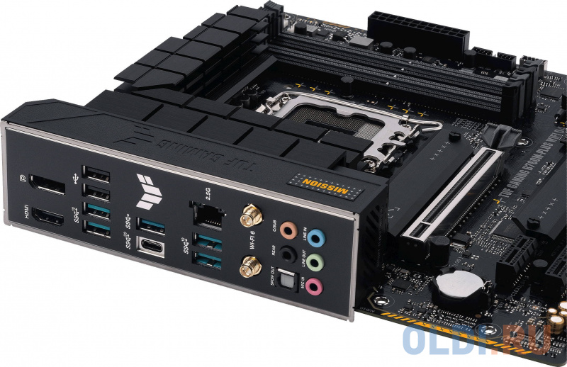 Материнская плата ASUS TUF GAMING B760M-PLUS WIFI D4 фото