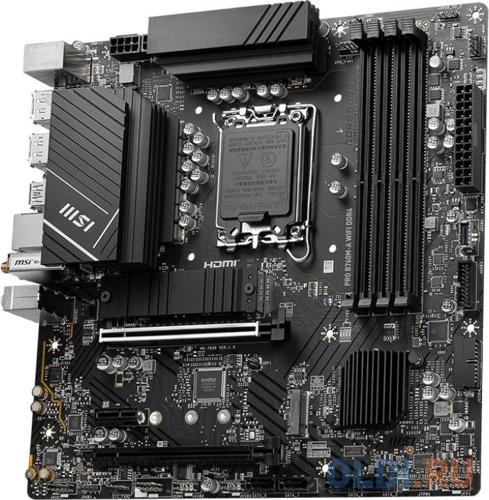 Материнская плата MSI PRO B760M-A WIFI DDR4 фото