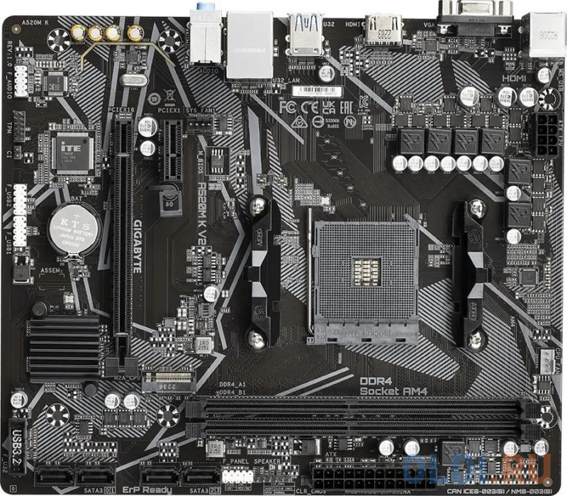 Материнская плата GigaByte A520M K V2 фото