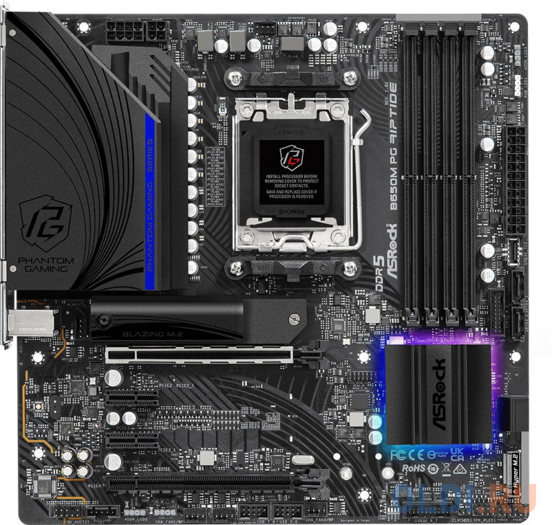 

Материнская плата ASRock B650M PG RIPTIDE 90-MXBJ90-A0UAYZ