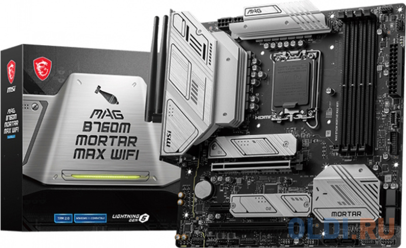 Материнская плата MSI MAG B760M MORTAR MAX WIFI фото