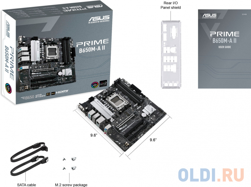 Материнская плата ASUS PRIME B650M-A II фото