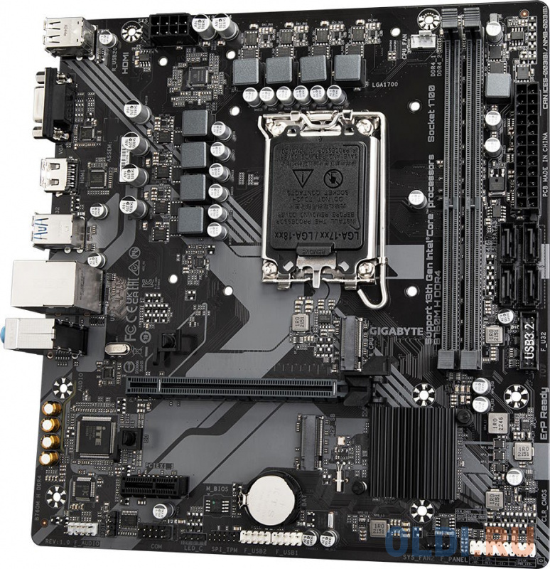 Материнская плата GigaByte B760M H DDR4 фото