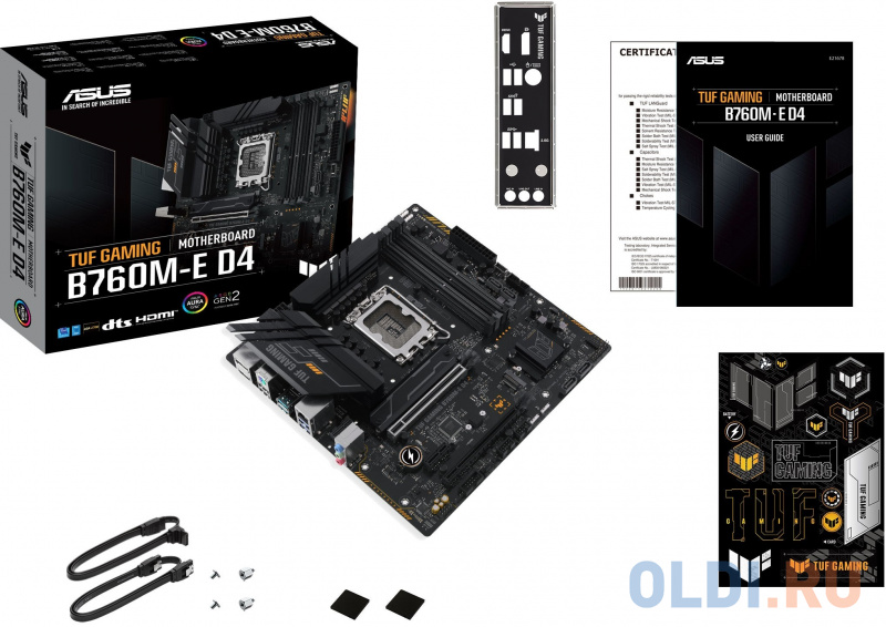 Материнская плата ASUS TUF GAMING B760M-E D4 фото
