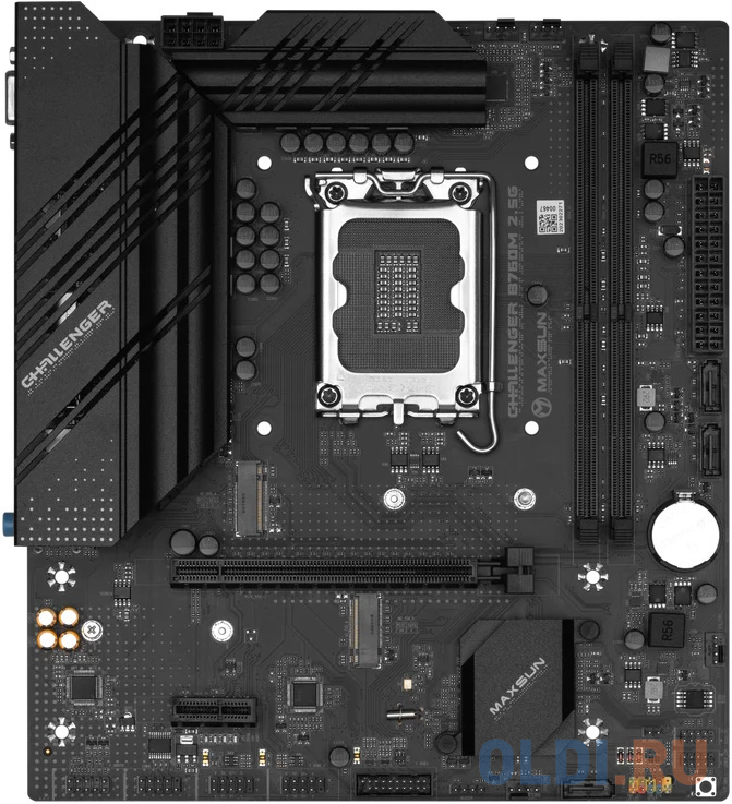 

Материнская плата MB Maxsun <MS-Challenger B760M 2.5G> LGA1700 <B760> 1*PCIEx16, 1*PCIEx4, 2*M.2 , 3*SATA3, HDMI+VGA, mATX, 2*DDR4