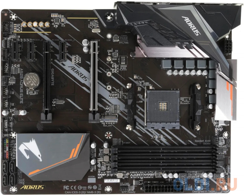 

Материнская плата AMD A520 SAM4 ATX A520 AORUS ELITE 1.2 GIGABYTE