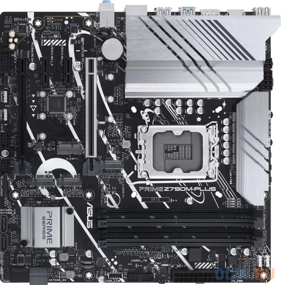 

Материнская плата Asus PRIME Z790M-PLUS Soc-1700 Intel Z790 4xDDR5 mATX AC`97 8ch(7.1) GbLAN RAID+HDMI+DP