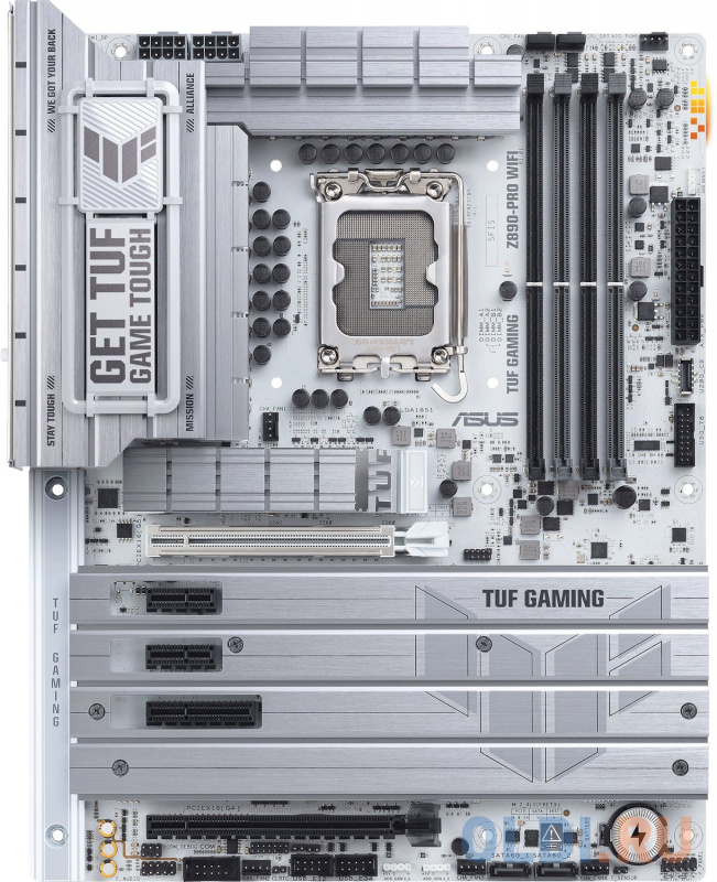 Материнская плата ASUS TUF GAMING Z890-PRO WIFI LGA1851 ATX 4xDDR5 2xPCIEx16 PCIEx4 2xPCIEx1 4xM.2 2xThunderbolt DP HDMI 2.5GLAN Wi-Fi 7 - TUF GAMING Z890-PRO WIFI