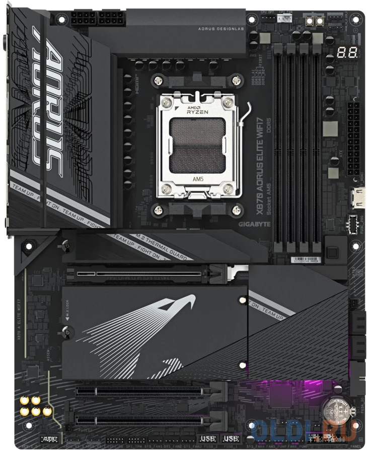

Материнская плата Gigabyte X870 AORUS ELITE WIFI7, RTL