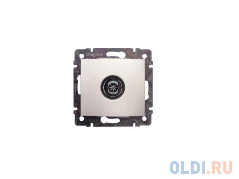 

Розетка TV Legrand Valena оконечная алюминий 770130