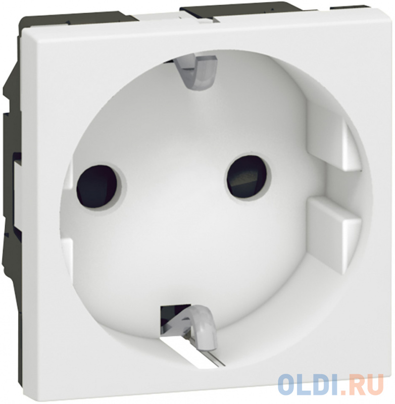 

Розетка Legrand Mosaic 16 А белый 77211