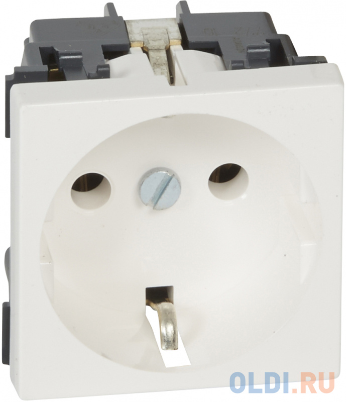 

Розетка Legrand Mosaic 16 А белый 77210