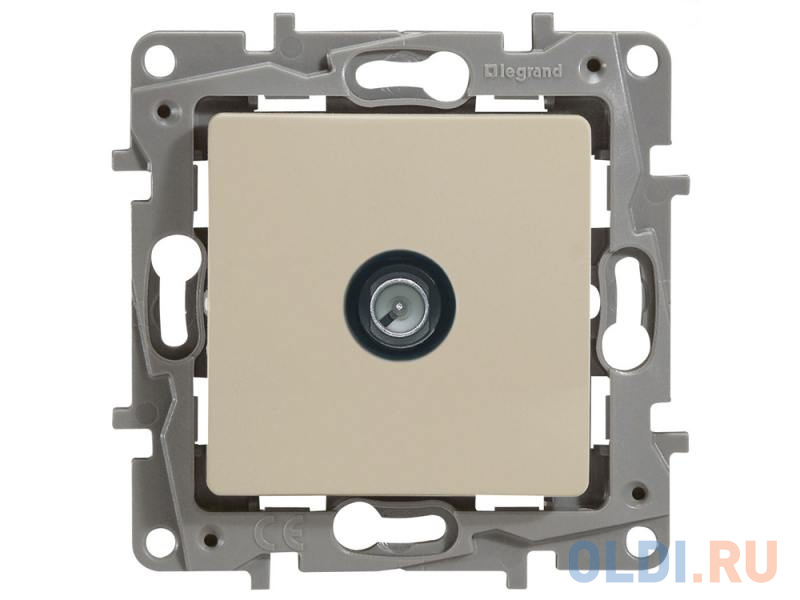 

Розетка Legrand Etika для TV оконечная слоновая кость 672365