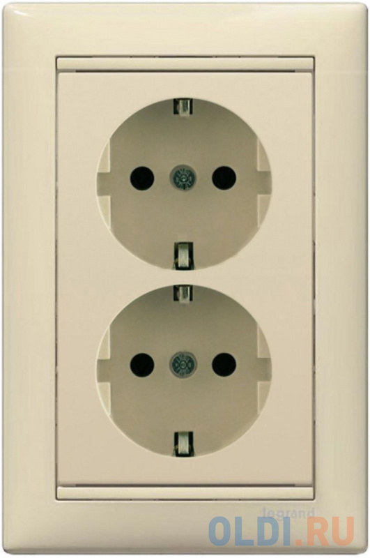 

Розетка Legrand Valena 16 А слоновая кость 774370