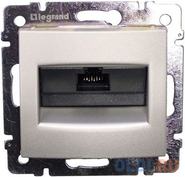 

Розетка Legrand Valena RJ45 UTP кат.6 алюминий 770230