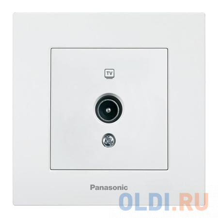 

Розетка Panasonic WKTT0451-2WH-RES 1 А белый