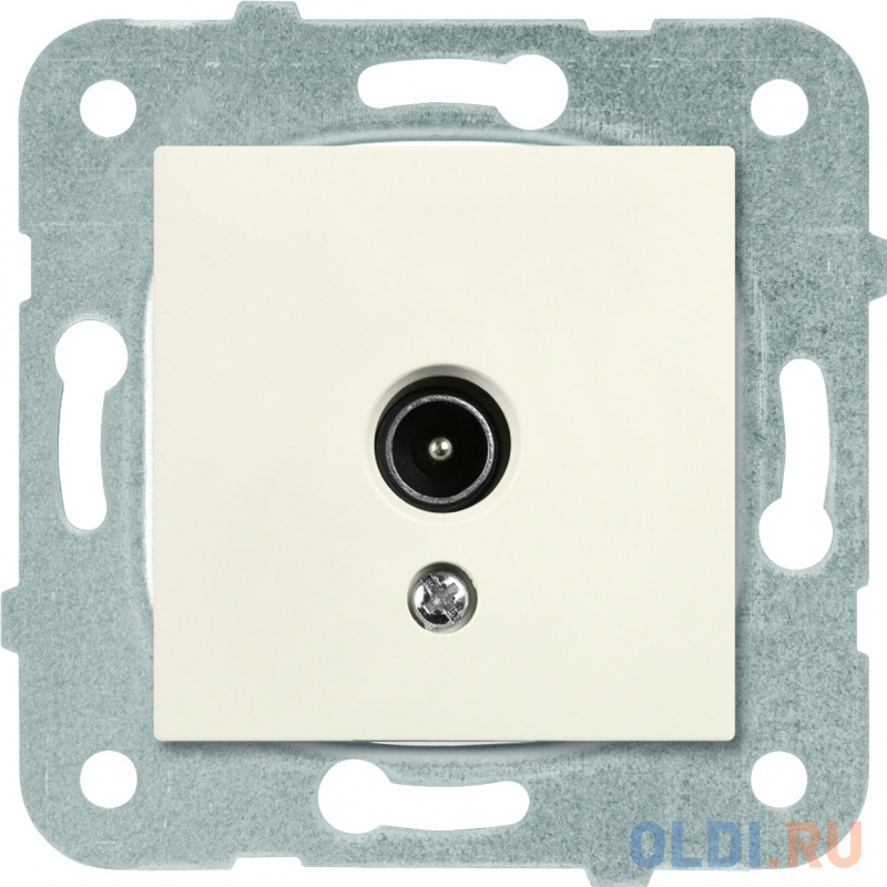 

Механизм розетки PANASONIC WKTT0451-2BG-RES Karre Plus TV концевая крем