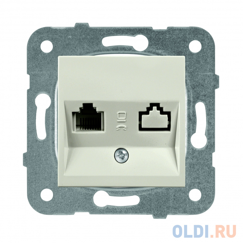 

Механизм розетки PANASONIC WKTT0402-2BR-RES Karre Plus TF бронза