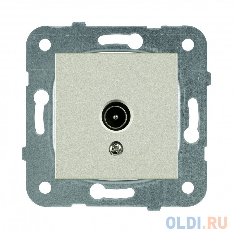 

Механизм розетки PANASONIC WKTT0451-2BR-RES Karre Plus TV концевая бронза